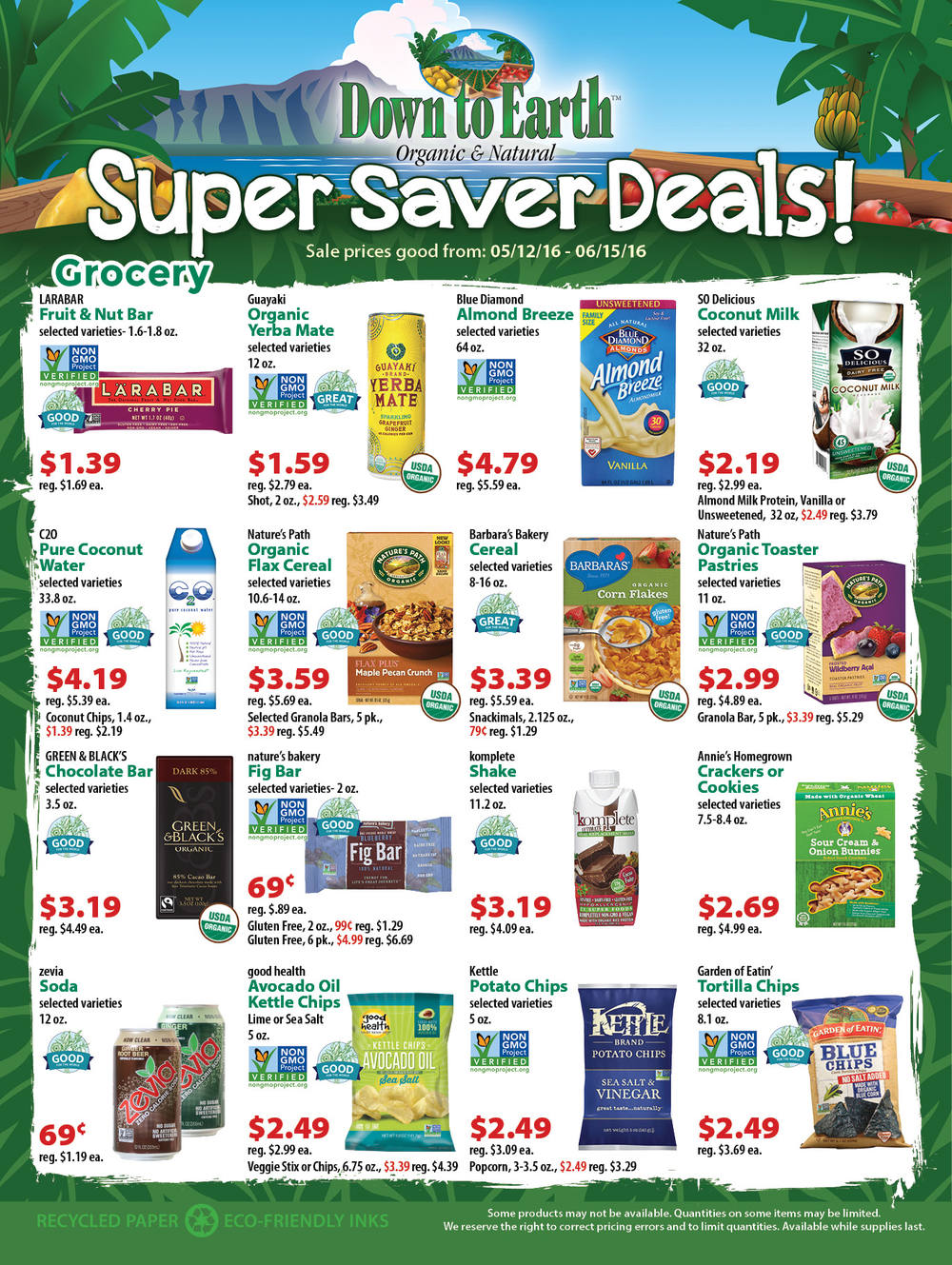 Deals Flyer: Page 1