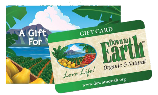 Down to Earth Gift Card