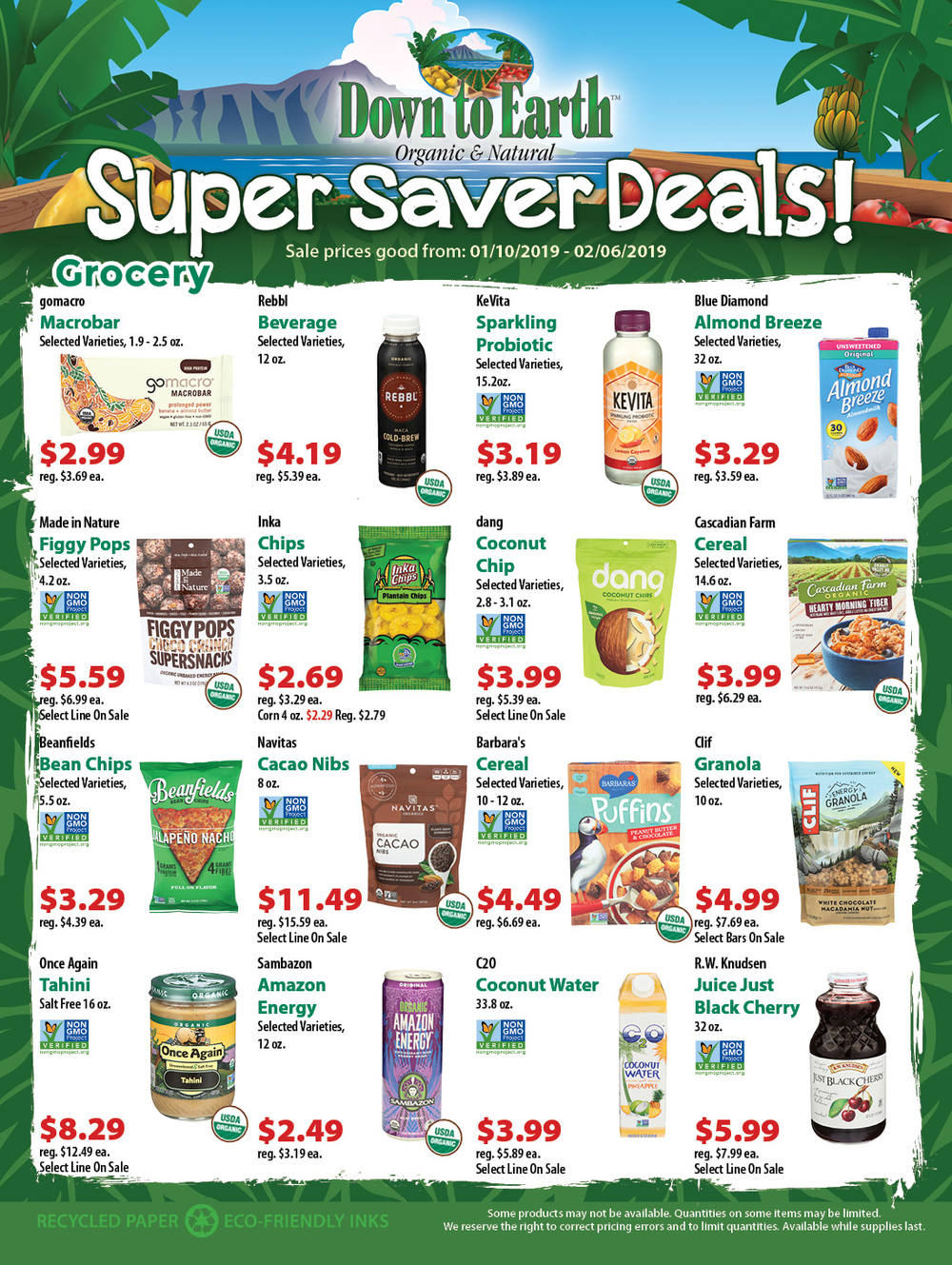 Super Saver Flyer: Page 1