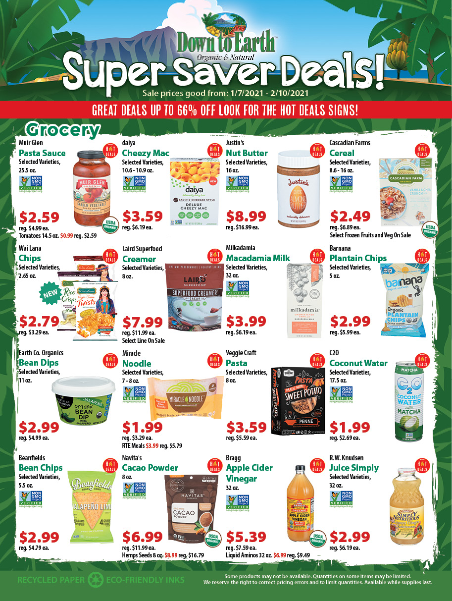 Deals Flyer - Page 1