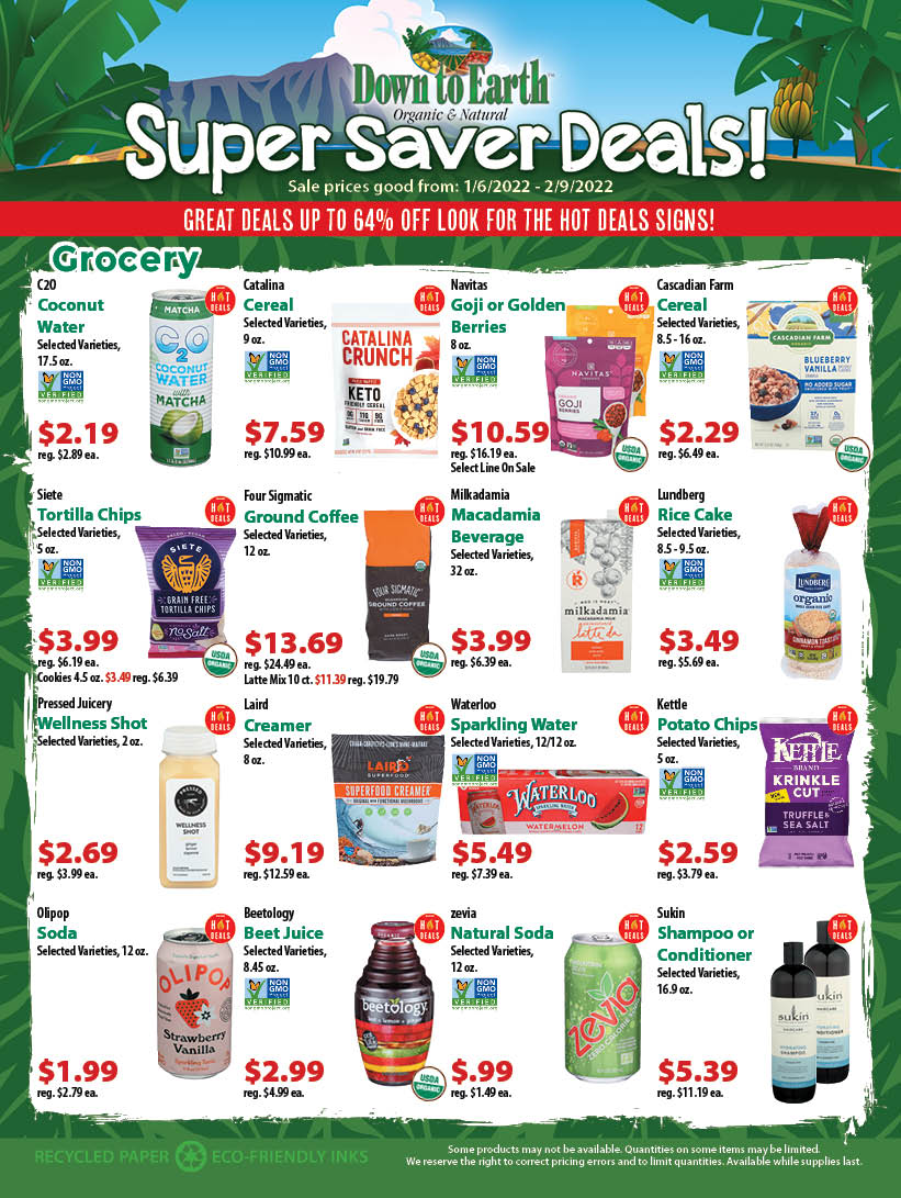 Super Saver Flyer - Page 1