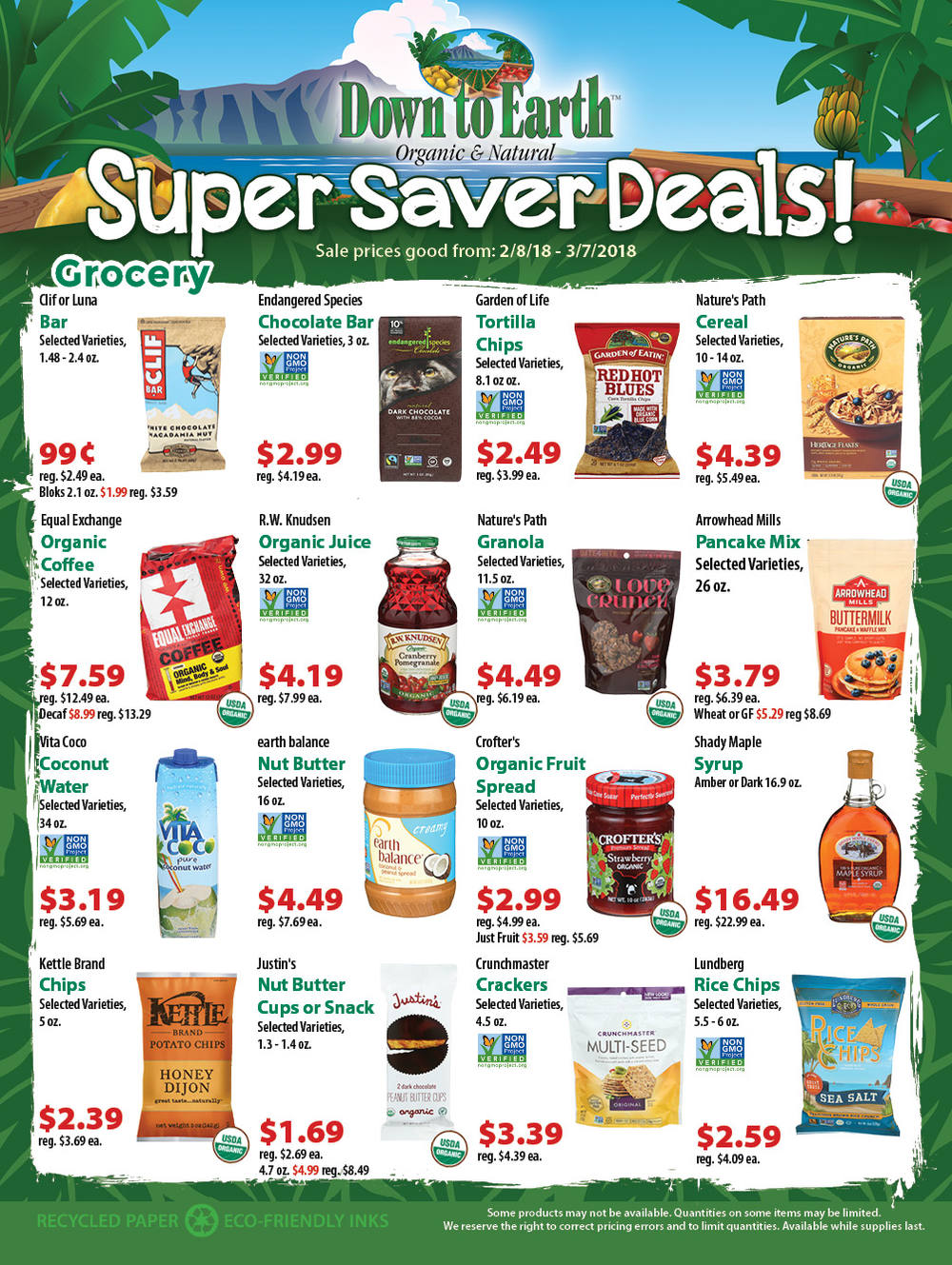 Super Saver Flyer: Page 1