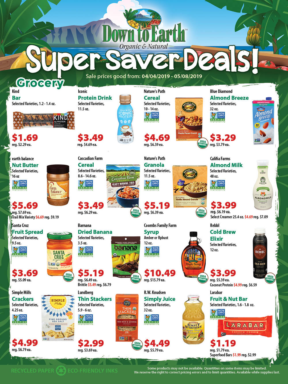 Super Saver Flyer: Page 1