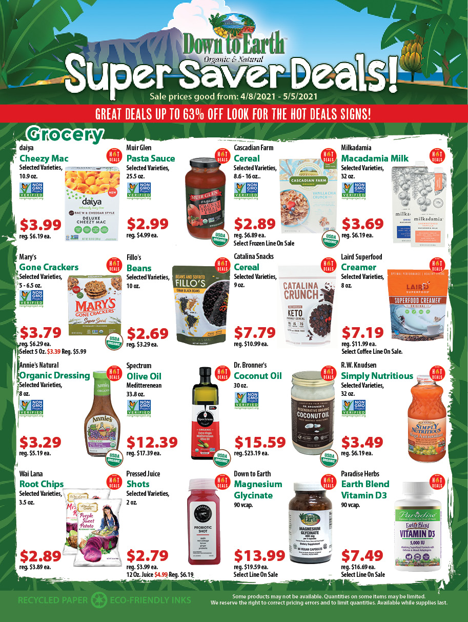 Deals Flyer - Page 1