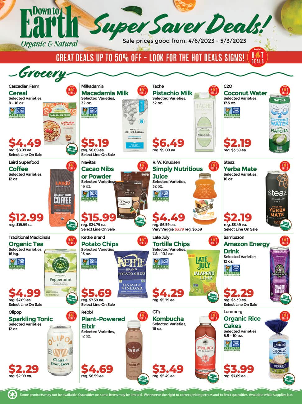 Super Saver Flyer - Page 1