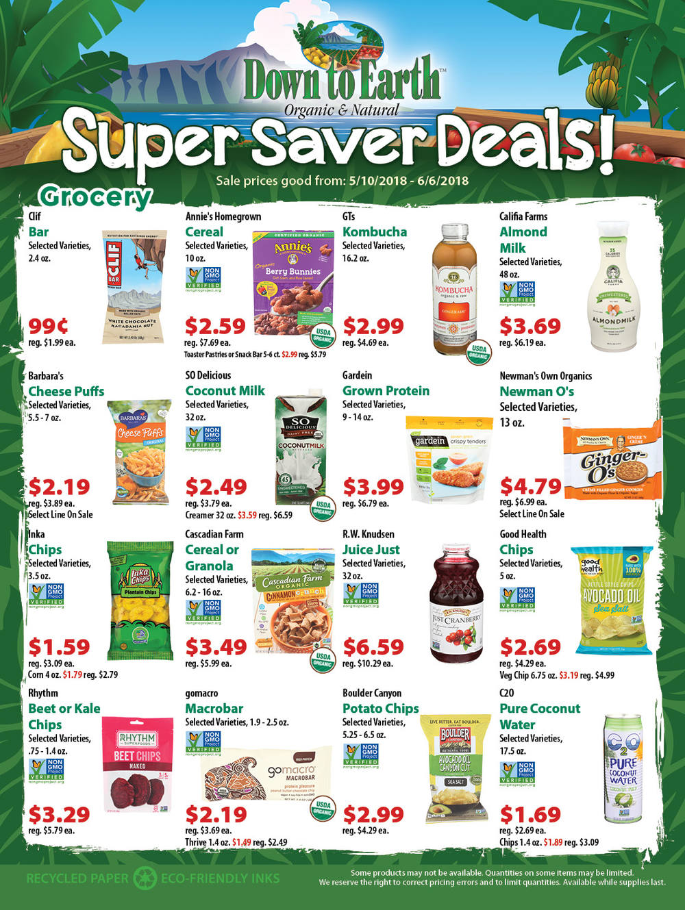 Super Saver Flyer: Page 1