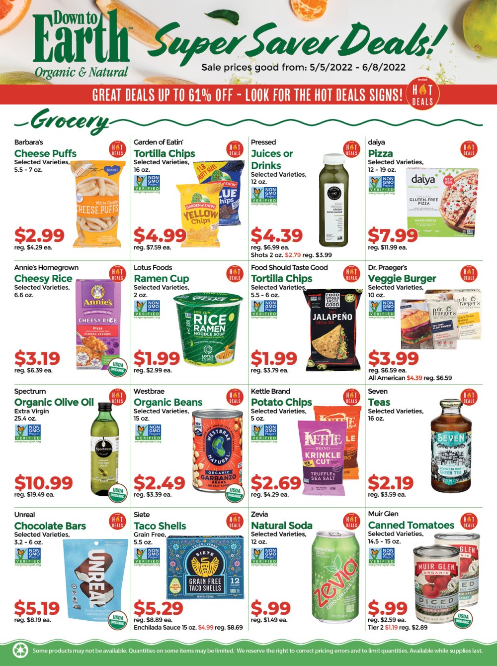 Super Saver Flyer - Page 1