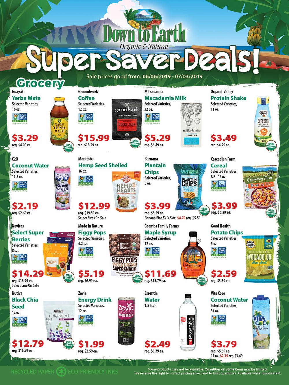 Super Saver Flyer: Page 1