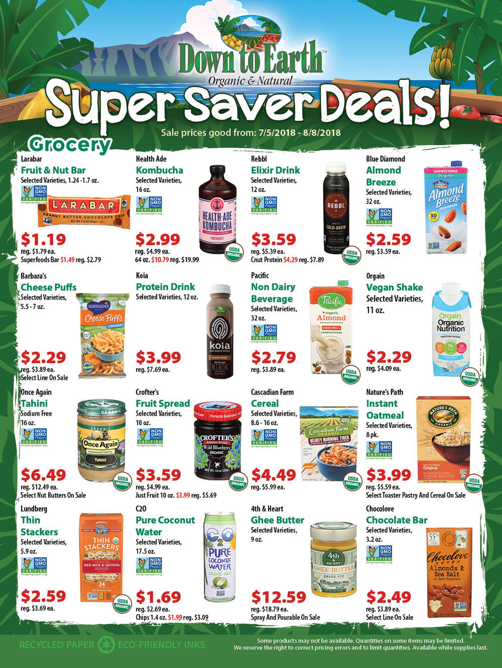 Super Saver Flyer: Page 1