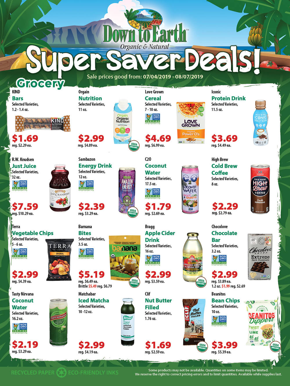 Super Saver Flyer: Page 1