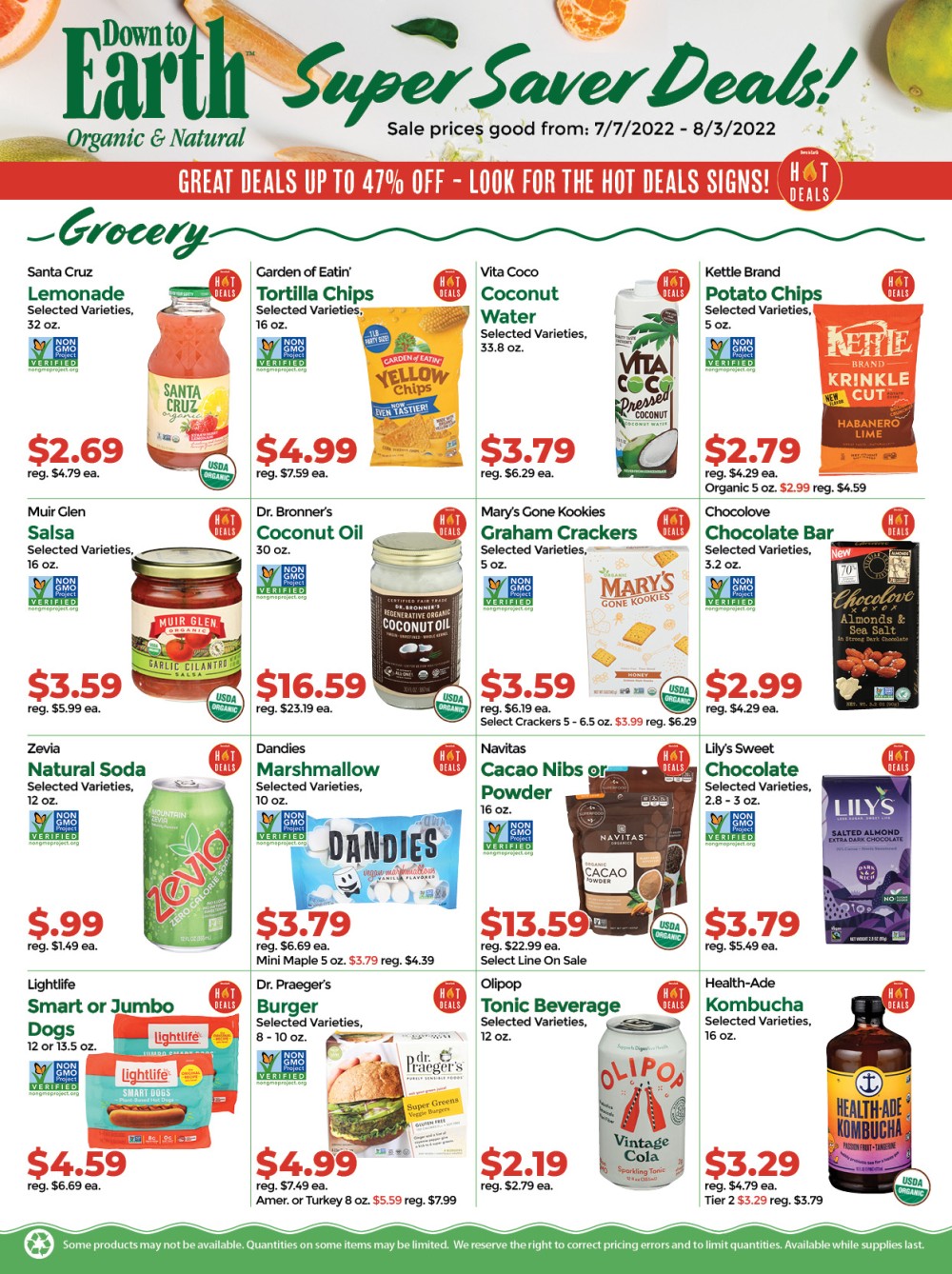 Super Saver Flyer - Page 1