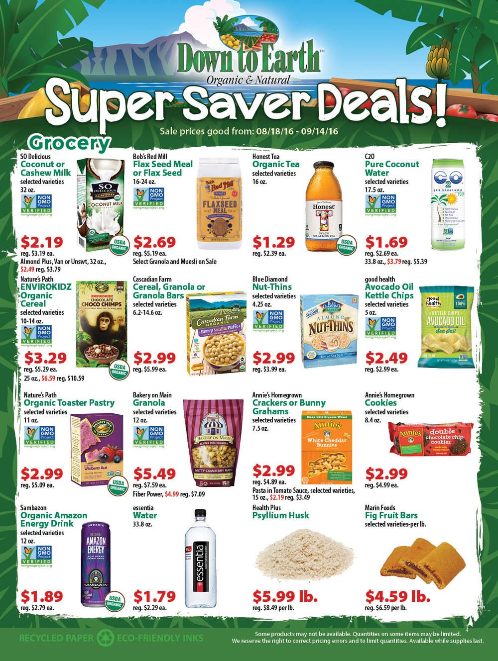 Super Saver Flyer: Page 1