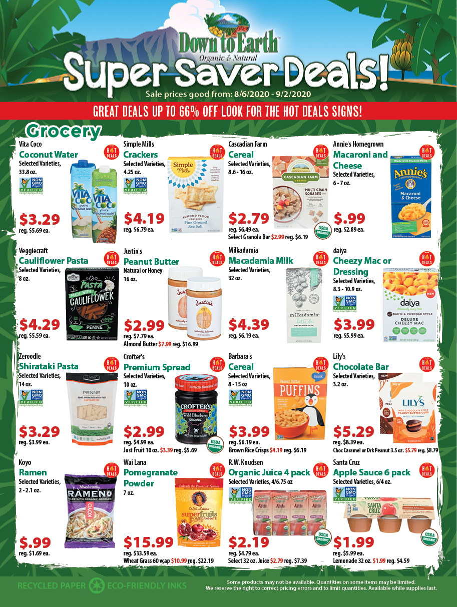 Deals Flyer - Page 1