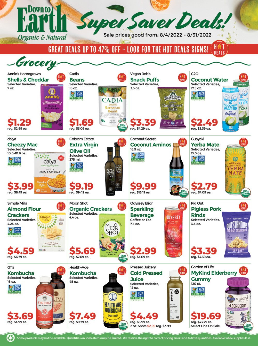 Super Saver Flyer - Page 1