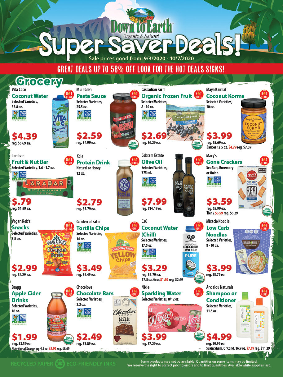 Deals Flyer - Page 1