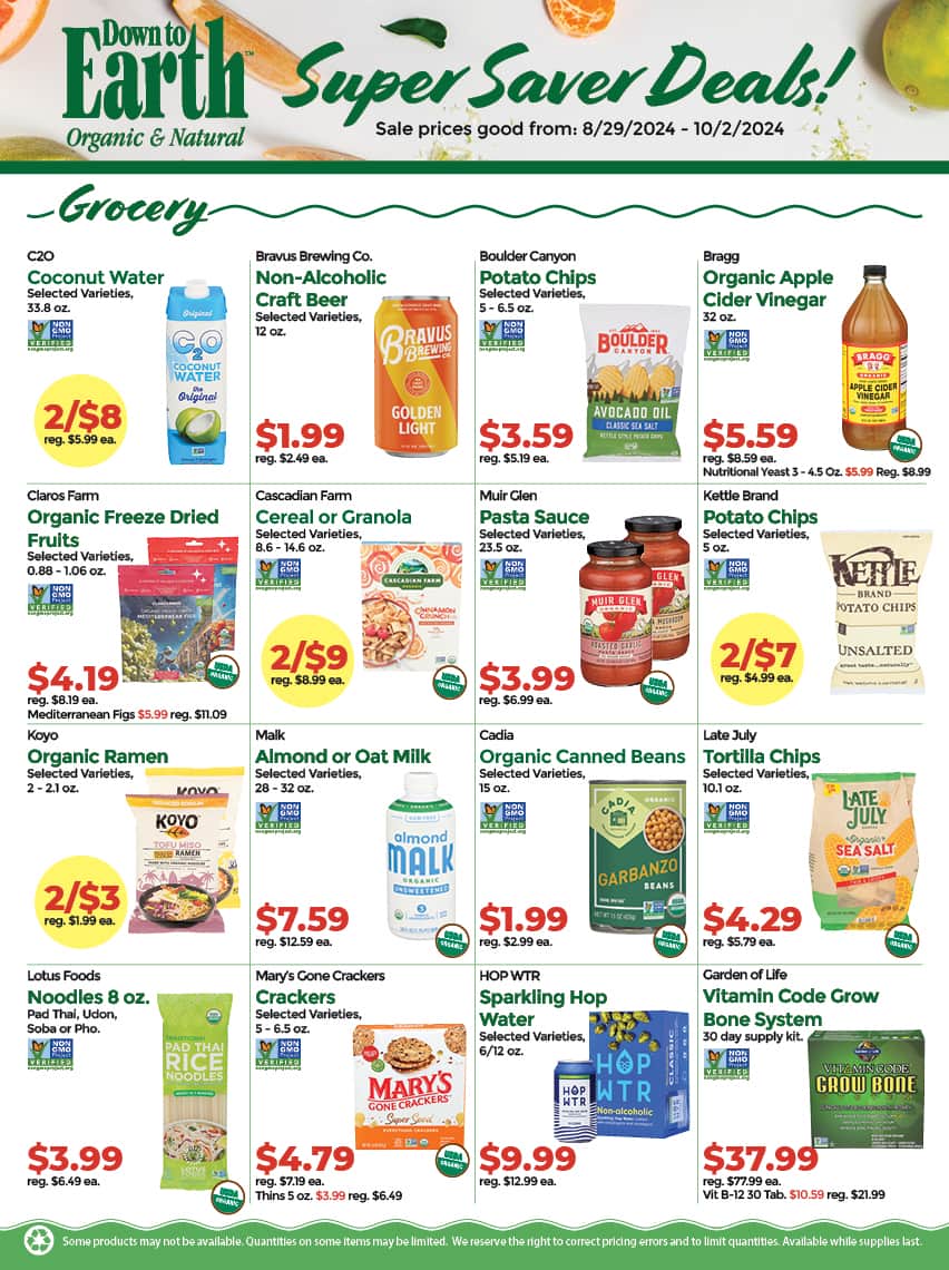 Super Saver Flyer - Page 1