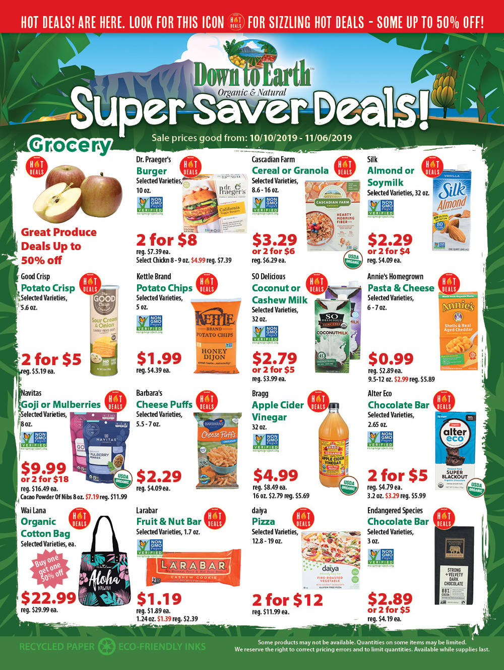 Super Saver Flyer: Page 1