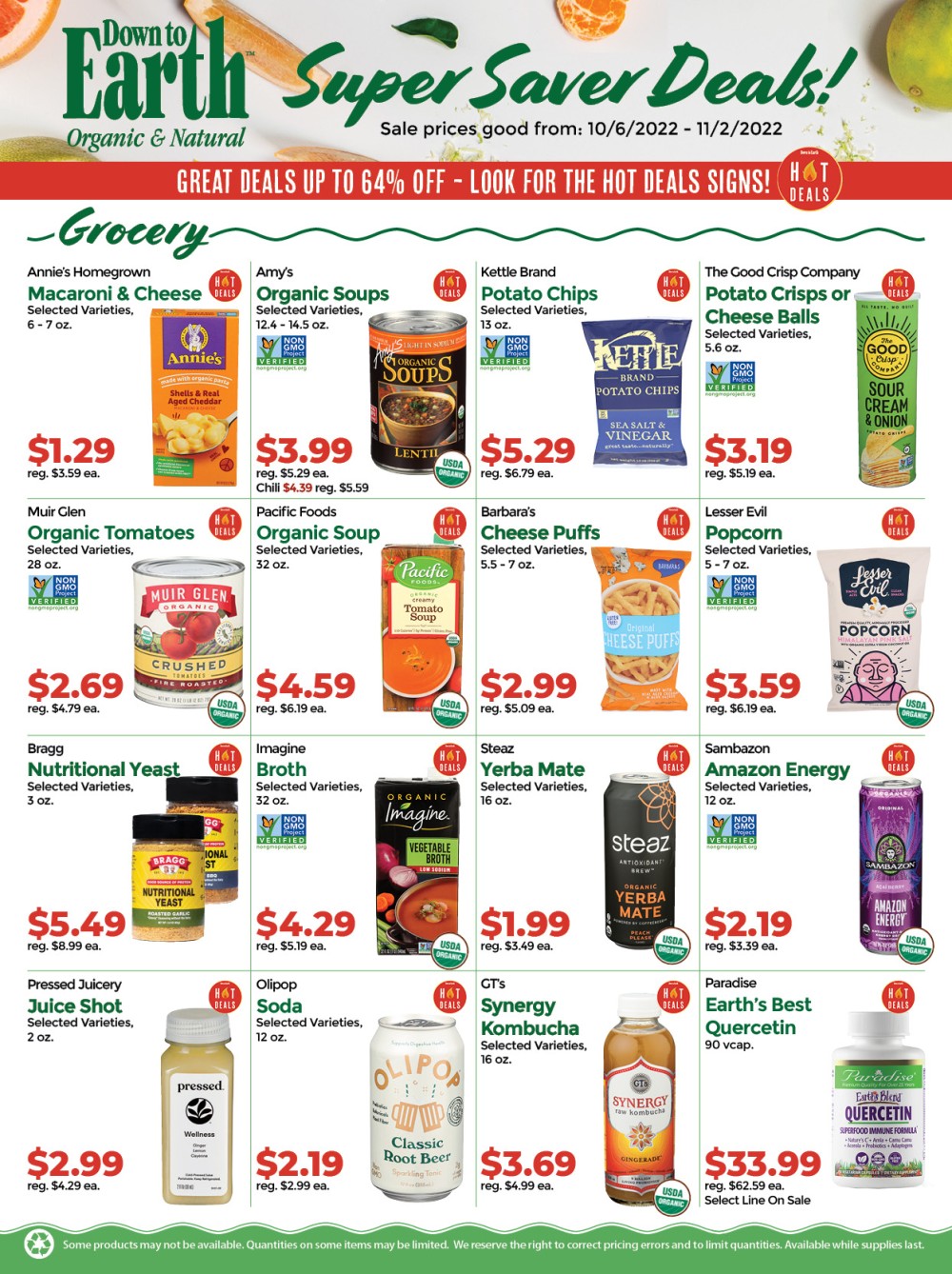 Super Saver Flyer - Page 1