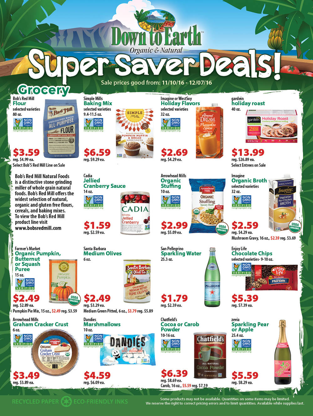 Super Saver Flyer: Page 1