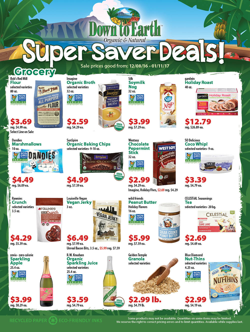 Super Saver Flyer: Page 1