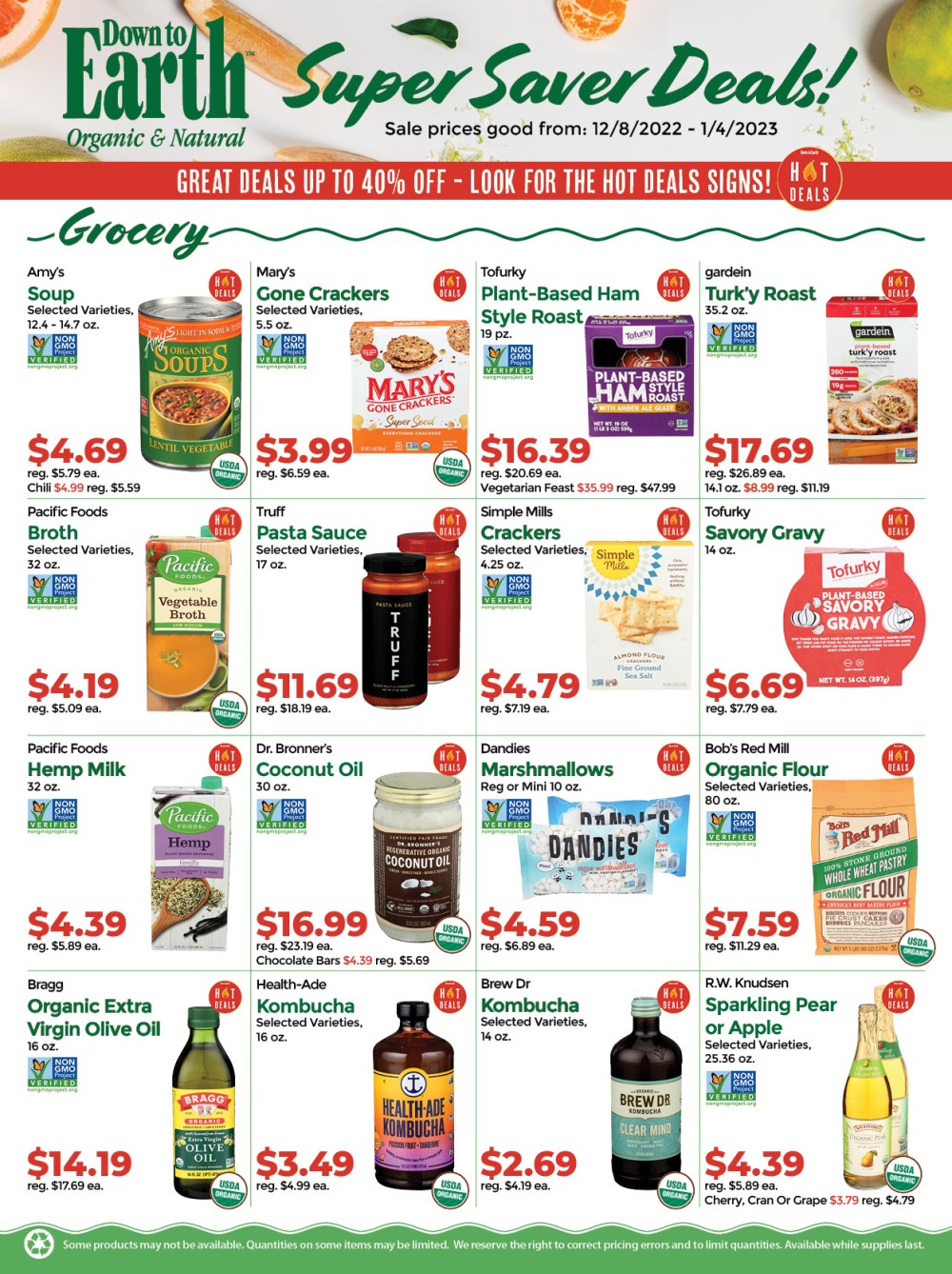 Super Saver Flyer - Page 1
