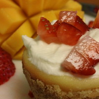Lilikoi Cheesecake Tarts w/ Fresh Fruit | Down to Earth Organic and Natural
