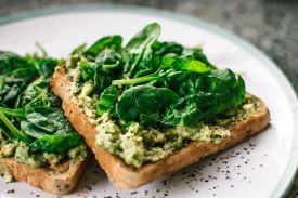 Photo: Spinach Toast