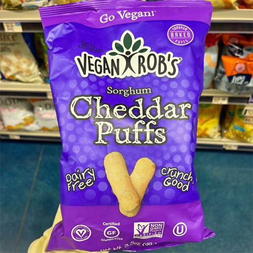 Photo: Vegan Rob's Cheddar Puffs
