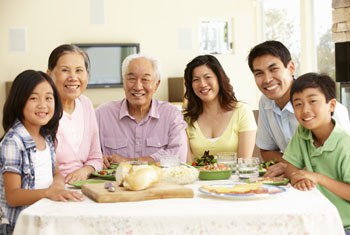 写真:日本の家族