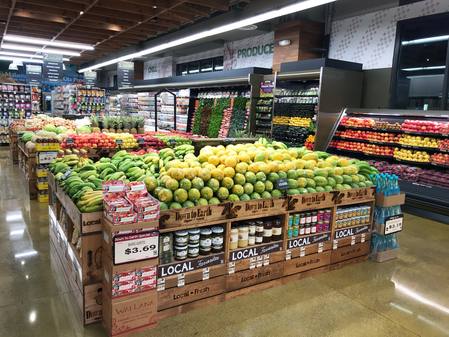 Photo: Produce Department at Down to Earth Kakaako.