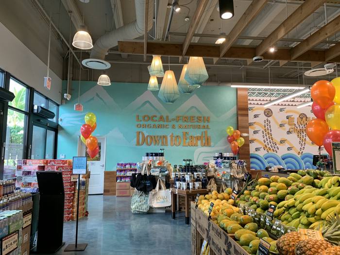 Inside the relocated Kailua store