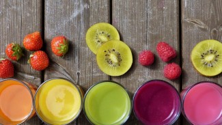 Photo: Colorful Fresh Juices