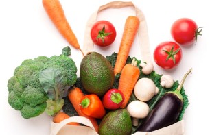 Photo: Tote bag of Groceries