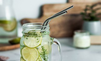 Photo: Drinks with Eco-Friendly Straws