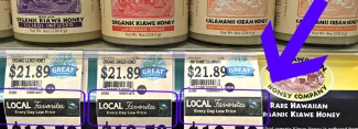 Product Labels Showing Local Favorites