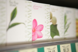 Photo: Soaps in Natural Body Care Department