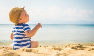 Photo: Baby at the Beach