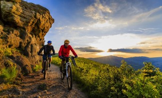 Photo: People on Mountain Bikes