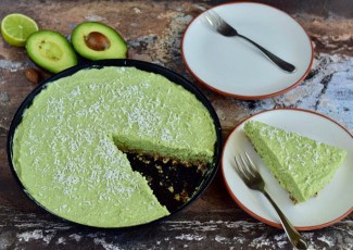 Photo: Avocado Lime Cream Pie