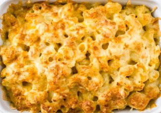 Photo: Photo of baked mac & cheese
