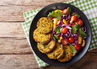 Photo: Baked Quinoa and Cannellini Bean Patties