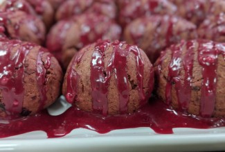 Photo: Beetroot Donut Holes