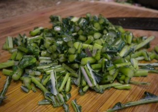 Photo: Beets and Greens Sauté