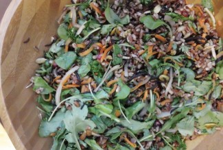 Photo: Brown and Red Rice Salad