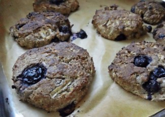 Photo: Spiced Blueberry Buckwheat Biscuits