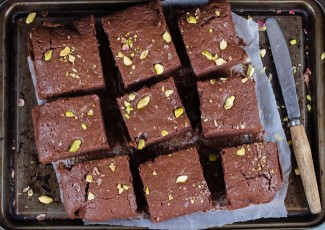 Photo: Plate of Carob Brownies