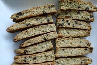 Photo: Chocolate Chip Macadamia Nut Biscotti