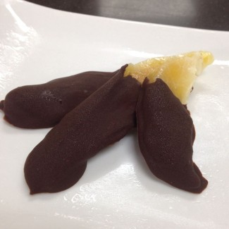 Photo: Chocolate Dipped Mango