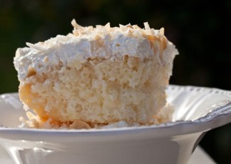 Coconut Cappuccino Cake