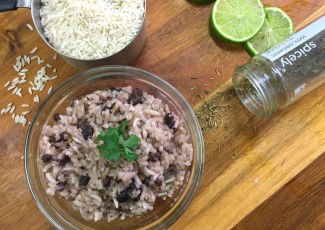 Photo: Coconut Rice with Black Beans